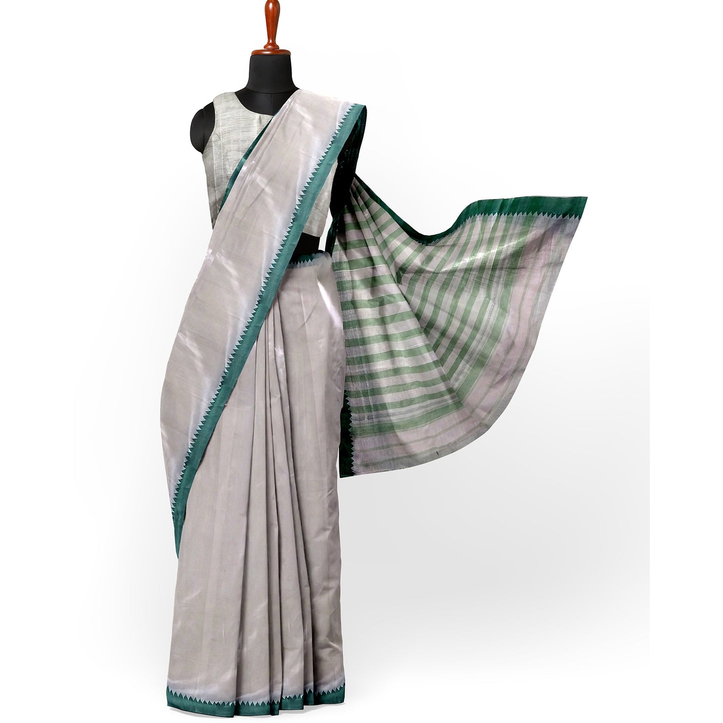 Stunning White Cotton Saree Extremely Soft