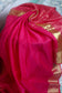 Rani Color Cotton Silk Saree