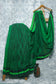 Lovely Green Coloured Cotton Silk Saree