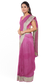 Rani Color Cotton Silk Saree