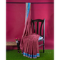 Graceful Red Colored Cotton Silk Saree