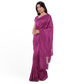 Delicate Purple Cotton Silk Saree with Golden Border