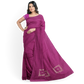 Delicate Purple Cotton Silk Saree with Golden Border