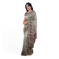 Crème and Pink Color Saree with Classy Horse Print
