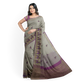 Crème and Pink Color Saree with Classy Horse Print