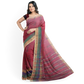 Beautifully Crafted Maroon and Green Color Design Saree