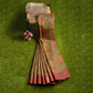 Pure Silk lovely brown colour Saree