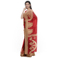 Bold Red Silk Saree with Zari Buy Online