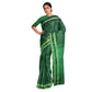 Lovely Green Coloured Cotton Silk Saree