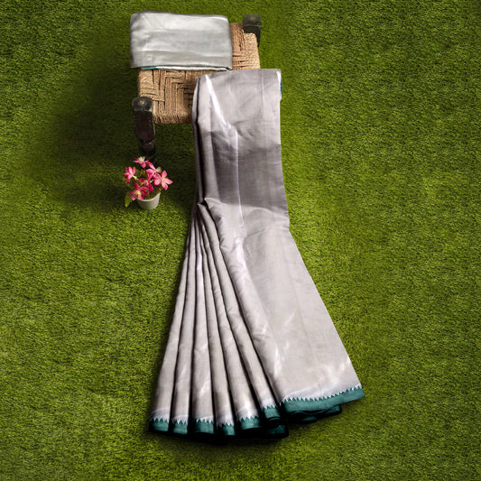 Stunning White Cotton Saree Extremely Soft