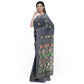 Chanderi Silk Saree with Zari motifs Nakasi border