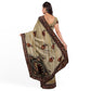 High-quality Silk Saree Crème Color with Boota Work