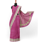 Rani Color Cotton Silk Saree