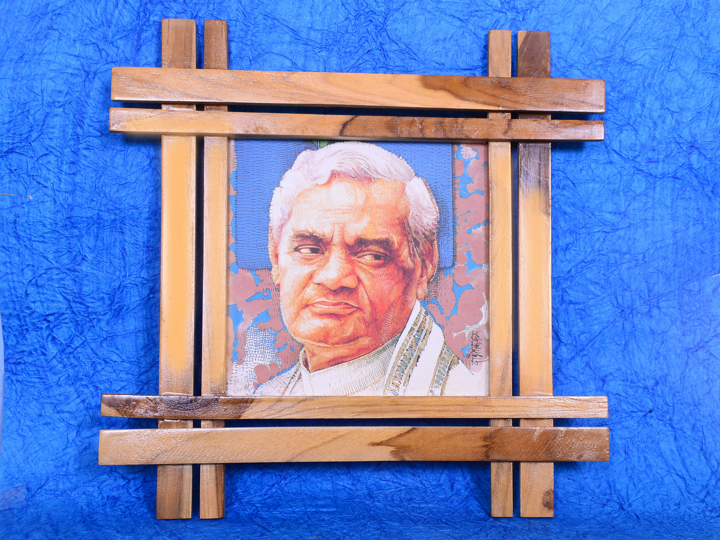 Former Prime Minister Atal Bihari Vajpayee Painting