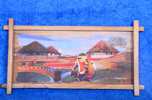 Indian village Painting